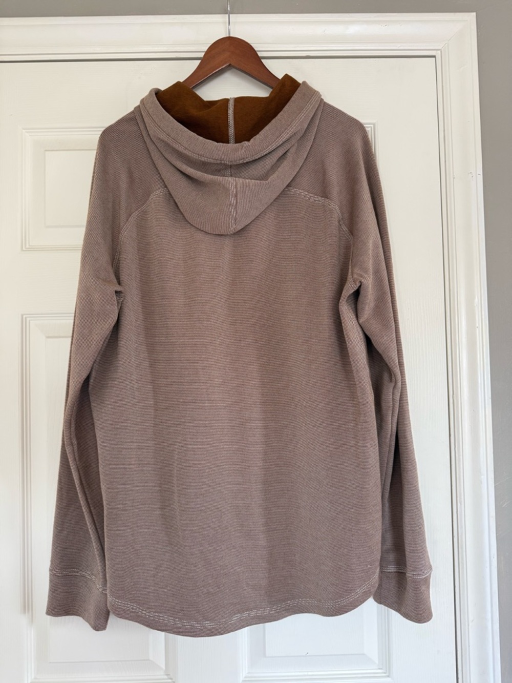 Men’s BKE Ottoman Hoodie Foxtrot Brown Color Size XL - Picture 8 of 9